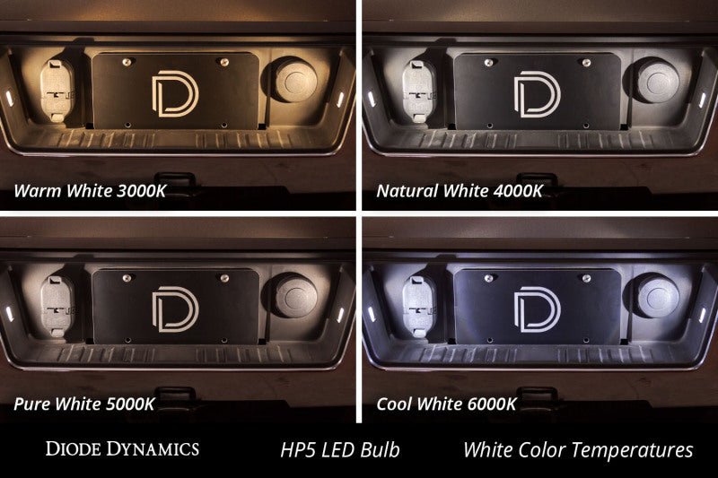 Diode Dynamics 194 LED Bulb HP3 LED Pure - White (Pair) Lights offroad accessory | Iron Ridge Offroad