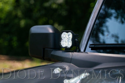 Diode Dynamics 2021 Ford Bronco Sport SS3 LED Ditch Light Kit - White Combo Lights offroad accessory | Iron Ridge Offroad