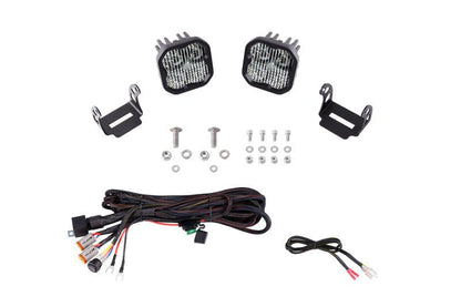 Diode Dynamics 2021 Ford Bronco SS3 LED Ditch Light Kit - Pro White Combo Lights offroad accessory | Iron Ridge Offroad