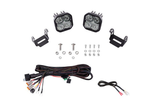 Diode Dynamics 2021 Ford Bronco SS3 LED Ditch Light Kit - Pro White Combo Lights offroad accessory | Iron Ridge Offroad