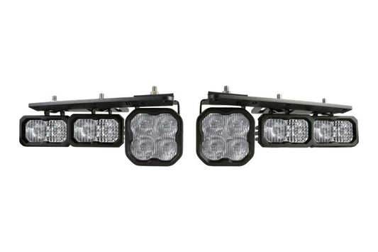 Diode Dynamics 21 - Up Ford Bronco Stage Series Fog Pocket Kit - White Sport Lights offroad accessory | Iron Ridge Offroad
