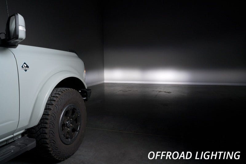 Diode Dynamics 21 - Up Ford Bronco Stage Series Fog Pocket Kit - White Sport Lights offroad accessory | Iron Ridge Offroad