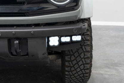 Diode Dynamics 21 - Up Ford Bronco Stage Series Fog Pocket Kit - White Sport Lights offroad accessory | Iron Ridge Offroad