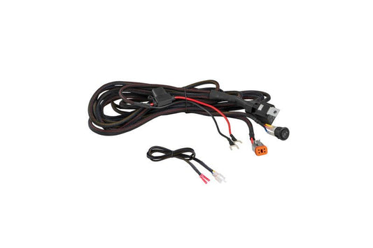 Diode Dynamics Heavy Duty Output 4 Pin Wiring Harness Single Lights offroad accessory | Iron Ridge Offroad