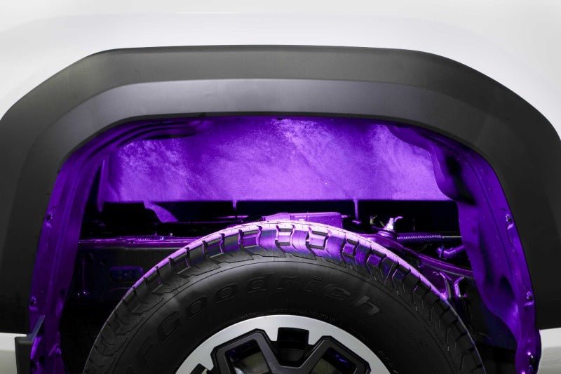 Diode Dynamics RGBW Rock Light Installer Kit w/Controller 4 - pack Lights offroad accessory | Iron Ridge Offroad