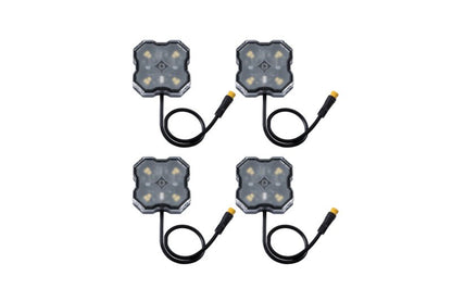 Diode Dynamics Single - Color Rock Light Installer Kit 4 - pack Lights offroad accessory | Iron Ridge Offroad