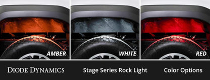 Diode Dynamics Single - Color Rock Light Installer Kit 8 - pack Lights offroad accessory | Iron Ridge Offroad