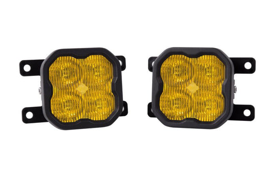 Diode Dynamics SS3 Pro Type AS Kit ABL - Yellow SAE Fog Lights offroad accessory | Iron Ridge Offroad