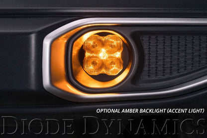 Diode Dynamics SS3 Type AS Max Yellow SAE Fog Light Kit - 2019 - 2023 Ford Ranger Lights offroad accessory | Iron Ridge Offroad