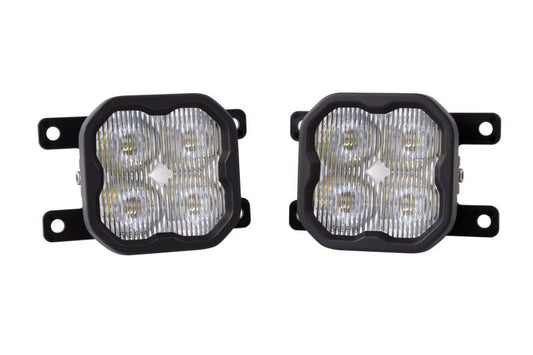 Diode Dynamics SS3 Type AS Pro White SAE Fog Light Kit - 2019 - 2023 Ford Ranger Lights offroad accessory | Iron Ridge Offroad