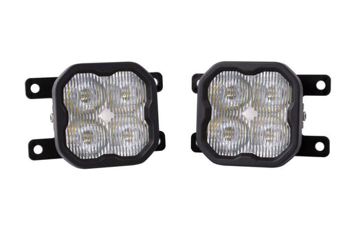 Diode Dynamics SS3 Type AS Pro White SAE Fog Light Kit - 2019 - 2023 Ford Ranger Lights offroad accessory | Iron Ridge Offroad