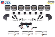 Diode Dynamics SS5 CrossLink Windshield Yellow Combo Pro Lightbar Kit - 2021+ Ford Bronco Lights offroad accessory | Iron Ridge Offroad