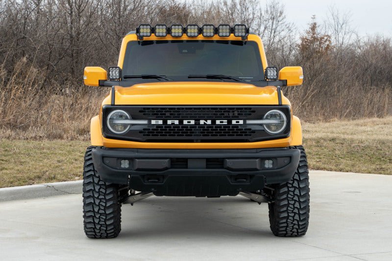 Diode Dynamics SS5 CrossLink Windshield Yellow Combo Pro Lightbar Kit - 2021+ Ford Bronco Lights offroad accessory | Iron Ridge Offroad