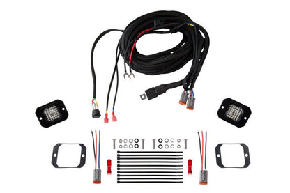 Diode Dynamics Stage Series Flush Mount Reverse C1 Pro Light Kit Lights offroad accessory | Iron Ridge Offroad