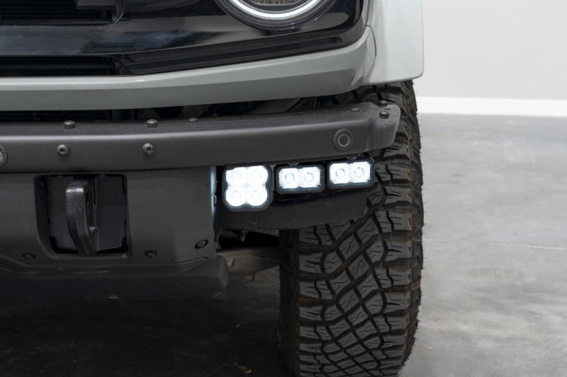 Diode Dynamics Stage Series White Max Fog Light Kit - 2021+ Ford Bronco Lights offroad accessory | Iron Ridge Offroad