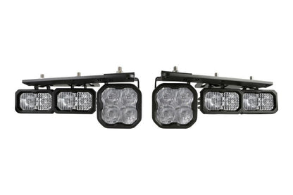 Diode Dynamics Stage Series White Max Fog Light Kit - 2021+ Ford Bronco Lights offroad accessory | Iron Ridge Offroad