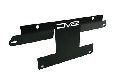 DV8 Factory Steel Front Bumper Relocation License Bracket - 2021+ Ford Bronco Exterior Styling offroad accessory | Iron Ridge Offroad