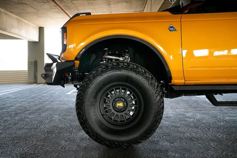 DV8 Fender Flare Deletes - 2021+ Ford Bronco 4DR Exterior Styling offroad accessory | Iron Ridge Offroad