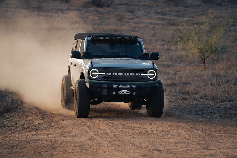 DV8 Fender Flare Deletes - 2021+ Ford Bronco 4DR Exterior Styling offroad accessory | Iron Ridge Offroad