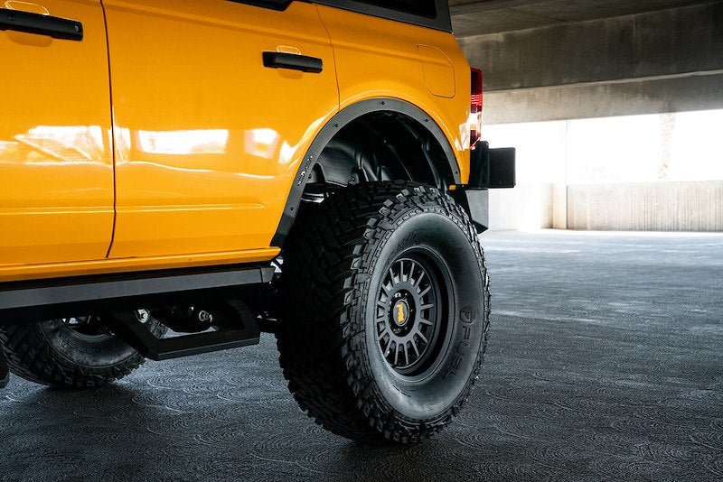 DV8 Fender Flare Deletes - 2021+ Ford Bronco 4DR Exterior Styling offroad accessory | Iron Ridge Offroad