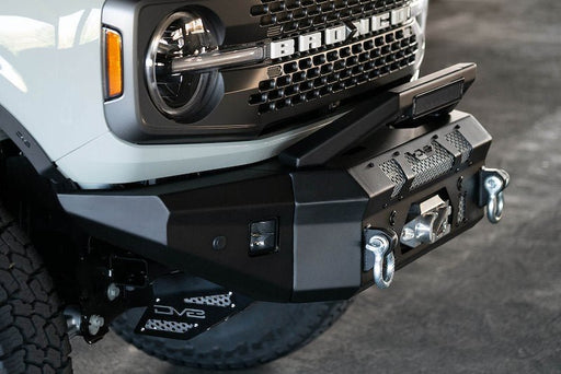 DV8 MTO V1 Front Winch Bumper - 2021+ Ford Bronco Bumpers offroad accessory | Iron Ridge Offroad