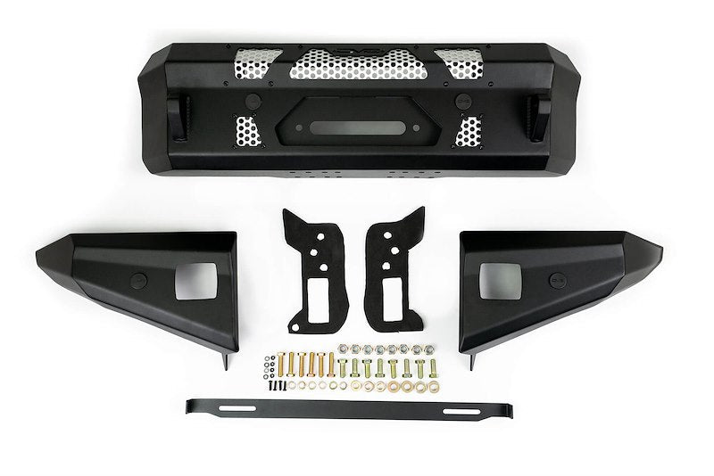 DV8 MTO V1 Front Winch Bumper - 2021+ Ford Bronco Bumpers offroad accessory | Iron Ridge Offroad