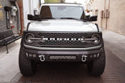 DV8 OE Plus Series Front Bumper - 2021+ Ford Bronco Bumpers offroad accessory | Iron Ridge Offroad