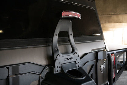DV8 Offroad 2021 - 2022 Ford Bronco 3rd Brake Light Extension Bracket – Fits Up to 38 - Inch Spare Tire Lights offroad accessory | Iron Ridge Offroad