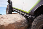 DV8 Offroad 2021+ Ford Bronco (excl. 2 - Door/Raptor) FS - 15 4 - Door Rock Sliders V2 Body Armor & Protection offroad accessory | Iron Ridge Offroad