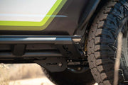 DV8 Offroad 2021+ Ford Bronco (excl. 2 - Door/Raptor) FS - 15 4 - Door Rock Sliders V2 Body Armor & Protection offroad accessory | Iron Ridge Offroad