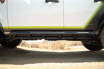 DV8 Offroad 2021+ Ford Bronco (excl. 2 - Door/Raptor) FS - 15 4 - Door Rock Sliders V2 Body Armor & Protection offroad accessory | Iron Ridge Offroad