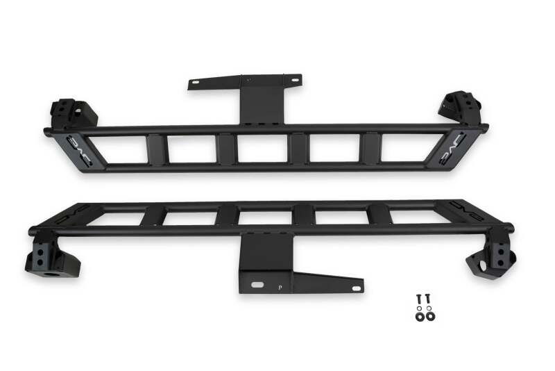 DV8 Offroad 2021+ Ford Bronco (excl. 2 - Door/Raptor) FS - 15 4 - Door Rock Sliders V2 Body Armor & Protection offroad accessory | Iron Ridge Offroad