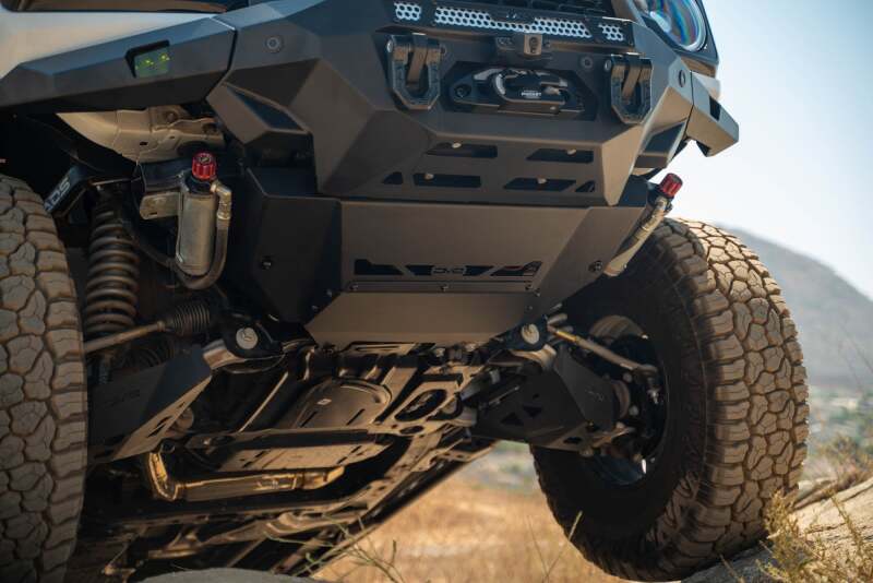 DV8 Offroad 2021+ Ford Bronco (excl. Raptor) Low Pro Skid Plate Body Armor & Protection offroad accessory | Iron Ridge Offroad