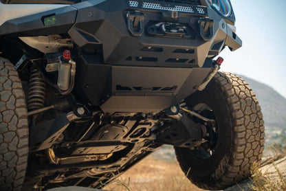 DV8 Offroad 2021+ Ford Bronco (excl. Raptor) Low Pro Skid Plate Body Armor & Protection offroad accessory | Iron Ridge Offroad