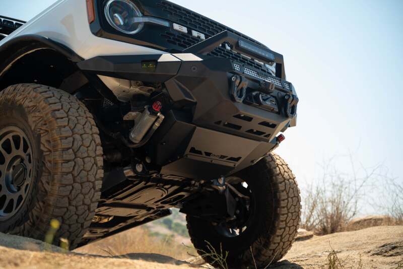 DV8 Offroad 2021+ Ford Bronco (excl. Raptor) Low Pro Skid Plate Body Armor & Protection offroad accessory | Iron Ridge Offroad