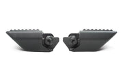 DV8 Offroad 2021+ Ford Bronco Foot Peg Pair - Black Exterior Styling offroad accessory | Iron Ridge Offroad