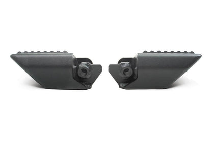DV8 Offroad 2021+ Ford Bronco Foot Peg Pair - Black Exterior Styling offroad accessory | Iron Ridge Offroad