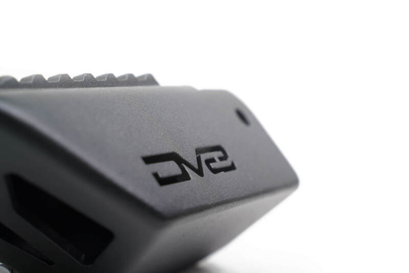 DV8 Offroad 2021+ Ford Bronco Foot Peg Pair - Black Exterior Styling offroad accessory | Iron Ridge Offroad