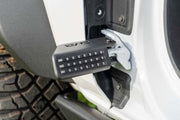 DV8 Offroad 2021+ Ford Bronco Foot Peg Pair - Black Exterior Styling offroad accessory | Iron Ridge Offroad