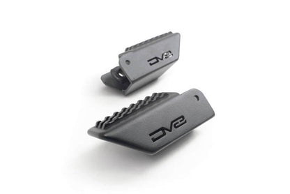 DV8 Offroad 2021+ Ford Bronco Foot Peg Pair - Black Exterior Styling offroad accessory | Iron Ridge Offroad