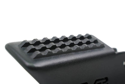 DV8 Offroad 2021+ Ford Bronco Foot Peg Pair - Black Exterior Styling offroad accessory | Iron Ridge Offroad