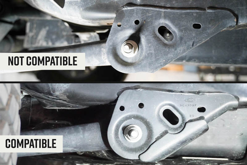 DV8 Offroad 2021 Ford Bronco Trailing Arm Skid Plates Body Armor & Protection offroad accessory | Iron Ridge Offroad