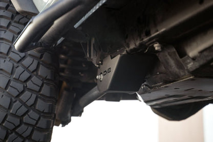 DV8 Offroad 2021 Ford Bronco Trailing Arm Skid Plates Body Armor & Protection offroad accessory | Iron Ridge Offroad