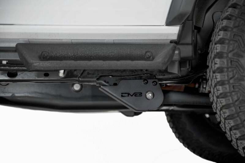 DV8 Offroad 2021+ Ford Bronco Trailing Arm Skid Plates w/ OEM Skid Body Armor & Protection offroad accessory | Iron Ridge Offroad