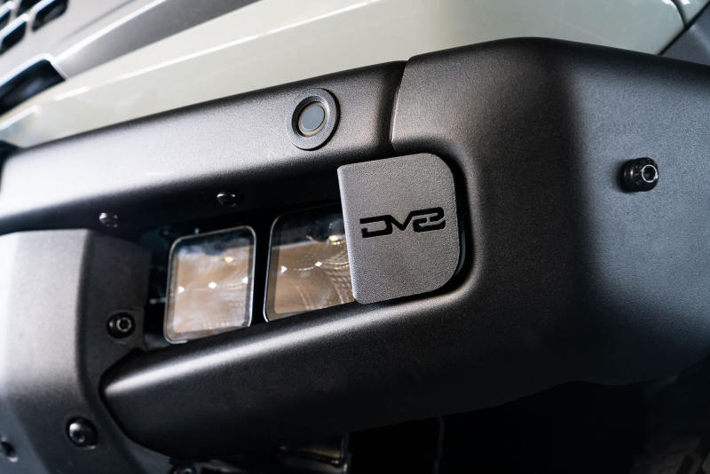 DV8 Offroad 21 - 23 Ford Bronco Factory Bumper Pocket Light Mount Pair for 3 - Inch LED Pod Lights Lights offroad accessory | Iron Ridge Offroad