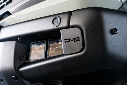 DV8 Offroad 21 - 23 Ford Bronco Factory Bumper Pocket Light Mount Pair for 3 - Inch LED Pod Lights Lights offroad accessory | Iron Ridge Offroad