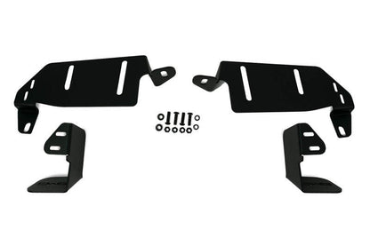 DV8 Offroad 21 - 23 Ford Bronco Factory Bumper Pocket Light Mount Pair for 3 - Inch LED Pod Lights Lights offroad accessory | Iron Ridge Offroad