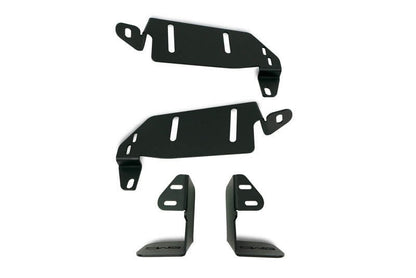 DV8 Offroad 21 - 23 Ford Bronco Factory Bumper Pocket Light Mount Pair for 3 - Inch LED Pod Lights Lights offroad accessory | Iron Ridge Offroad