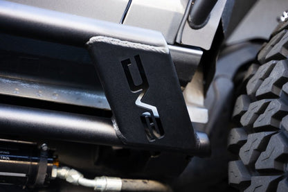 DV8 Offroad 21 - 23 Ford Bronco FS - 15 Series 2 - Door Rock Sliders Body Armor & Protection offroad accessory | Iron Ridge Offroad
