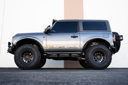 DV8 Offroad 21 - 23 Ford Bronco FS - 15 Series 2 - Door Rock Sliders Body Armor & Protection offroad accessory | Iron Ridge Offroad